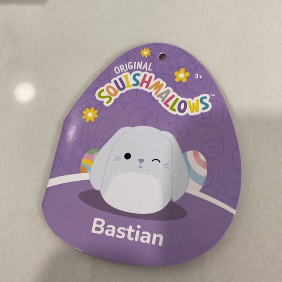 Squishmallows - Bastian 11” - Blue Bunny - Picture 5 of 7